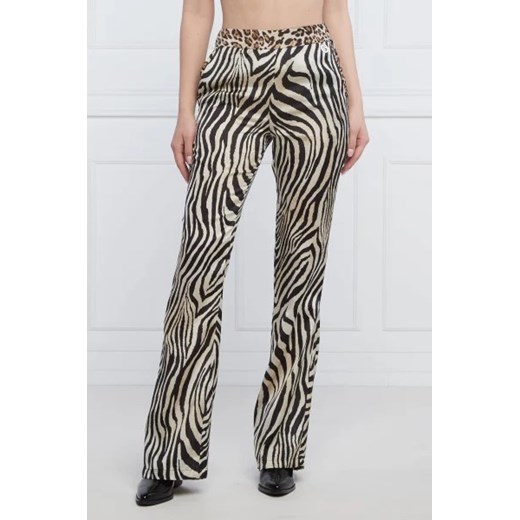 Gaëlle Paris Spodnie | flare fit | high waist Gaëlle Paris 40 wyprzedaż Gomez Fashion Store