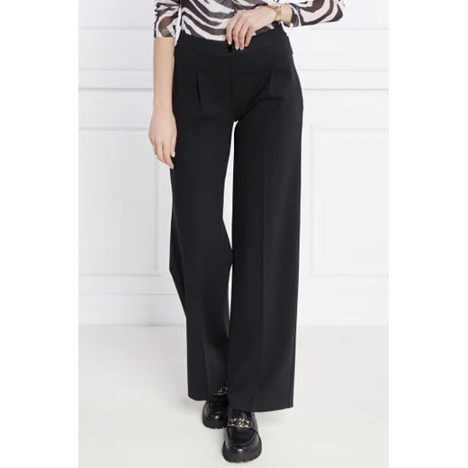 Marc Cain Spodnie | flare fit | high waist ze sklepu Gomez Fashion Store w kategorii Spodnie damskie - zdjęcie 172952016