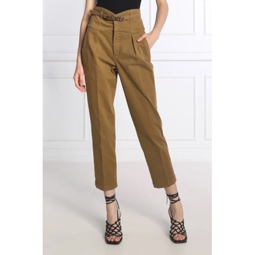 Pinko Spodnie | Regular Fit ze sklepu Gomez Fashion Store w kategorii Spodnie damskie - zdjęcie 172952847