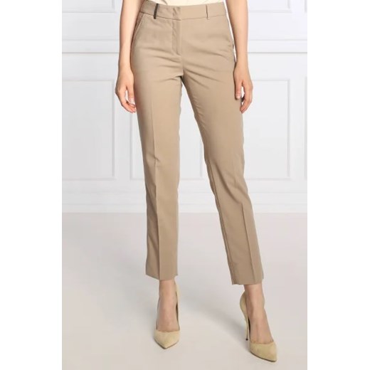 Peserico Spodnie | Regular Fit | z dodatkiem wełny ze sklepu Gomez Fashion Store w kategorii Spodnie damskie - zdjęcie 172953197