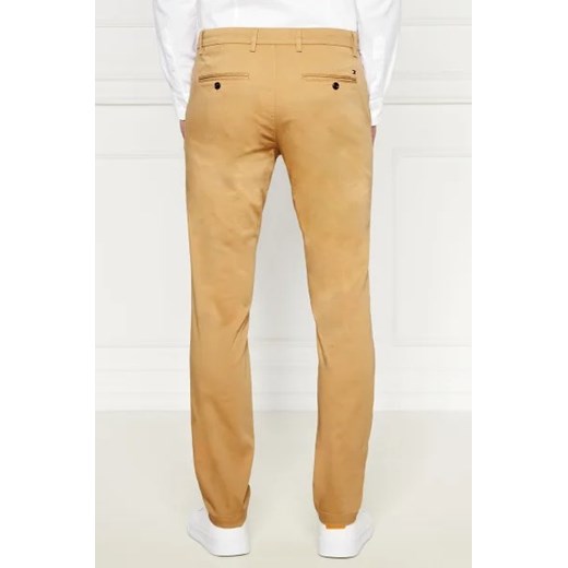 Tommy Hilfiger Spodnie chino | Slim Fit | stretch ze sklepu Gomez Fashion Store w kategorii Spodnie męskie - zdjęcie 172953226