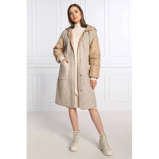 Peserico Wełniany płaszcz ze sklepu Gomez Fashion Store w kategorii Płaszcze damskie - zdjęcie 172954509