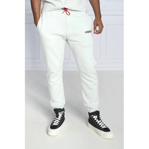 HUGO Spodnie dresowe Danks | Regular Fit ze sklepu Gomez Fashion Store w kategorii Spodnie męskie - zdjęcie 172954655