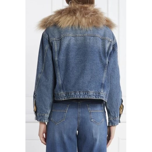 Pinko Ocieplana kurtka jeansowa | Regular Fit Pinko M wyprzedaż Gomez Fashion Store