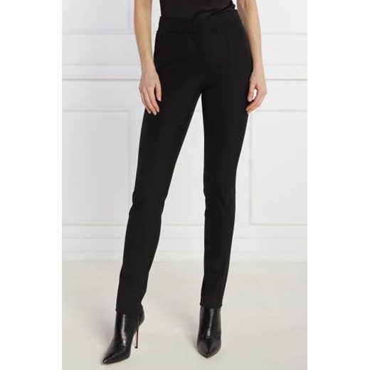BOSS BLACK Spodnie cygaretki Tukeva | Slim Fit ze sklepu Gomez Fashion Store w kategorii Spodnie damskie - zdjęcie 172955577
