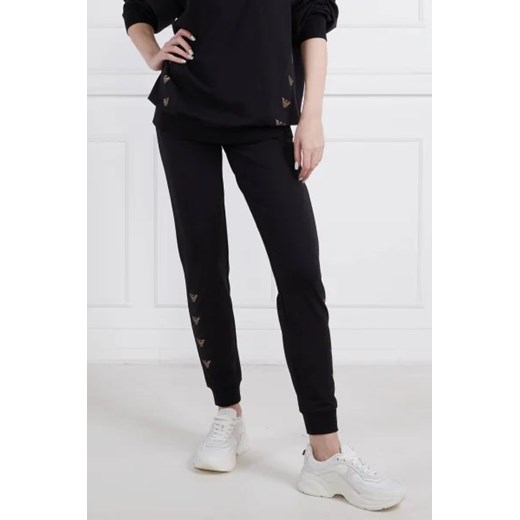 EA7 Spodnie dresowe | Regular Fit ze sklepu Gomez Fashion Store w kategorii Spodnie damskie - zdjęcie 172955977