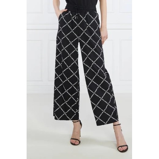 Karl Lagerfeld Lniane spodnie | Oversize fit Karl Lagerfeld 36 okazja Gomez Fashion Store