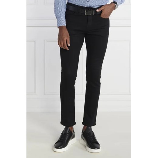 BOSS BLACK Jeansy Delaware | Slim Fit | z dodatkiem kaszmiru 31/32 okazyjna cena Gomez Fashion Store