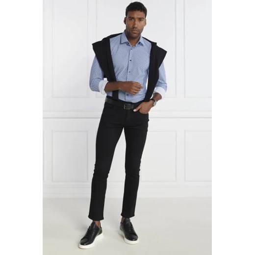 BOSS BLACK Jeansy Delaware | Slim Fit | z dodatkiem kaszmiru 34/34 Gomez Fashion Store wyprzedaż