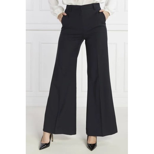 Weekend MaxMara Wełniane spodnie | Loose fit ze sklepu Gomez Fashion Store w kategorii Spodnie damskie - zdjęcie 172958337