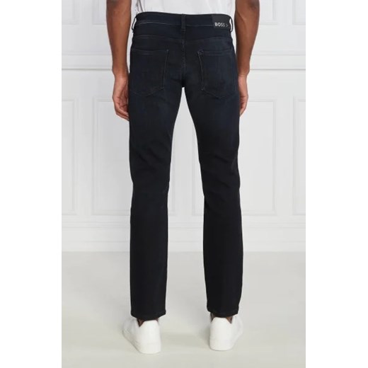 Jeansy męskie BOSS HUGO z elastanu 