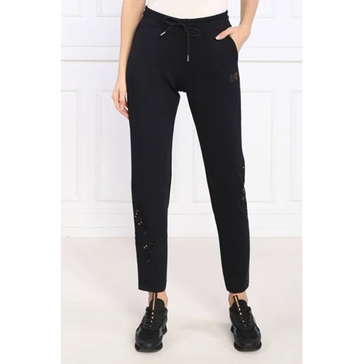 EA7 Spodnie dresowe | Regular Fit S Gomez Fashion Store okazyjna cena