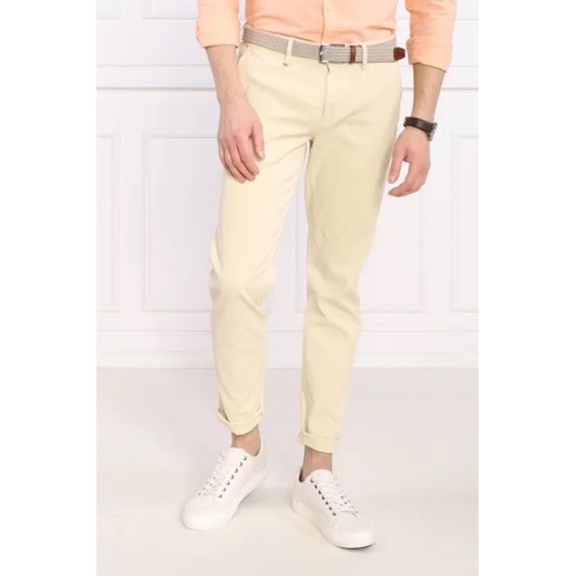BOSS ORANGE Spodnie chino Schino Taber | Tapered fit ze sklepu Gomez Fashion Store w kategorii Spodnie męskie - zdjęcie 172958757