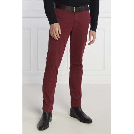 BOSS BLACK Spodnie chino Kaito1 | Slim Fit | stretch 52 wyprzedaż Gomez Fashion Store
