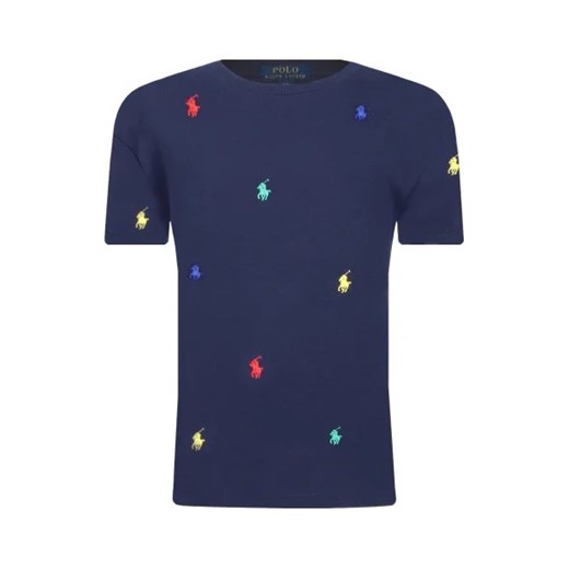 POLO RALPH LAUREN T-shirt | Regular Fit ze sklepu Gomez Fashion Store w kategorii T-shirty chłopięce - zdjęcie 172959428