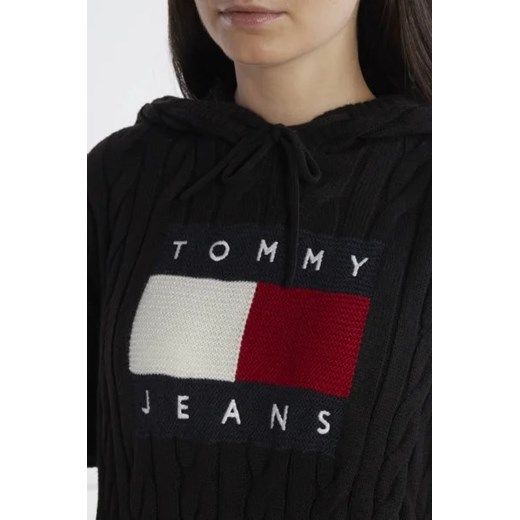 Tommy Jeans Sukienka TJW CABLE FLAG Tommy Jeans XS okazja Gomez Fashion Store