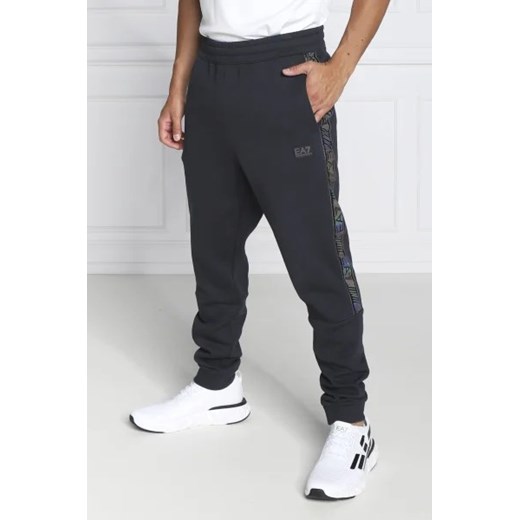 EA7 Spodnie dresowe | Regular Fit M Gomez Fashion Store okazyjna cena