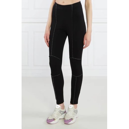 Karl Lagerfeld Legginsy punto | Slim Fit ze sklepu Gomez Fashion Store w kategorii Spodnie damskie - zdjęcie 172960447