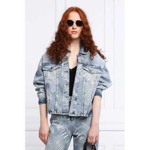 Twinset Actitude Kurtka jeansowa | Regular Fit XS okazyjna cena Gomez Fashion Store