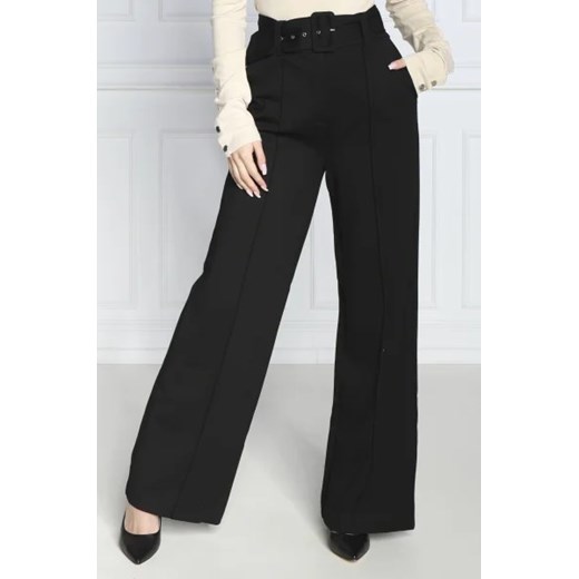 GUESS Spodnie z paskiem DARYL | Relaxed fit Guess XS Gomez Fashion Store wyprzedaż