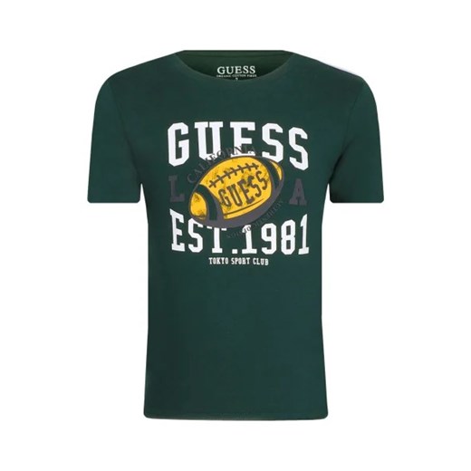 Guess T-shirt | Regular Fit ze sklepu Gomez Fashion Store w kategorii T-shirty chłopięce - zdjęcie 172960969