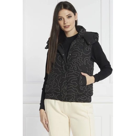Desigual Puchowy bezrękawnik | Regular Fit Desigual S promocyjna cena Gomez Fashion Store