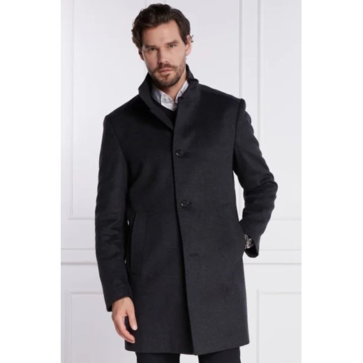 Joop! Wełniany płaszcz Maron | z dodatkiem kaszmiru ze sklepu Gomez Fashion Store w kategorii Płaszcze męskie - zdjęcie 172962305