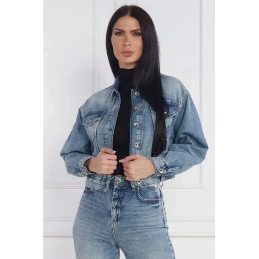 Patrizia Pepe Kurtka jeansowa | Cropped Fit ze sklepu Gomez Fashion Store w kategorii Kurtki damskie - zdjęcie 172963215