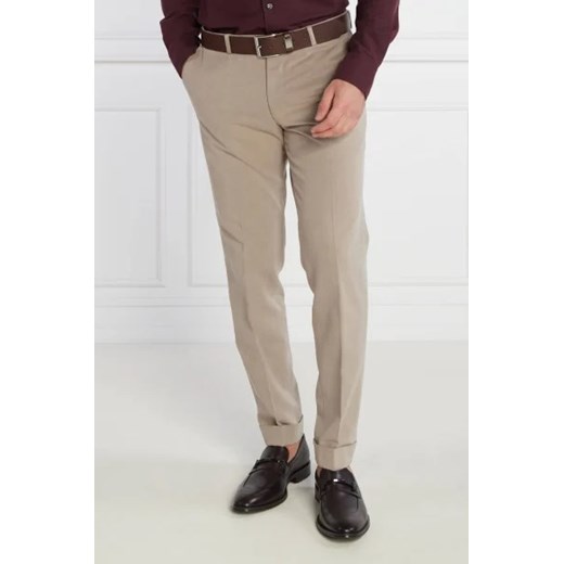 Oscar Jacobson Spodnie chino | Slim Fit ze sklepu Gomez Fashion Store w kategorii Spodnie męskie - zdjęcie 172963256