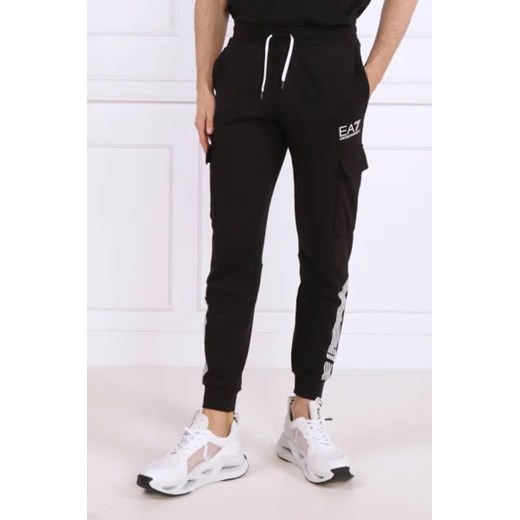 EA7 Spodnie dresowe | Regular Fit M okazja Gomez Fashion Store