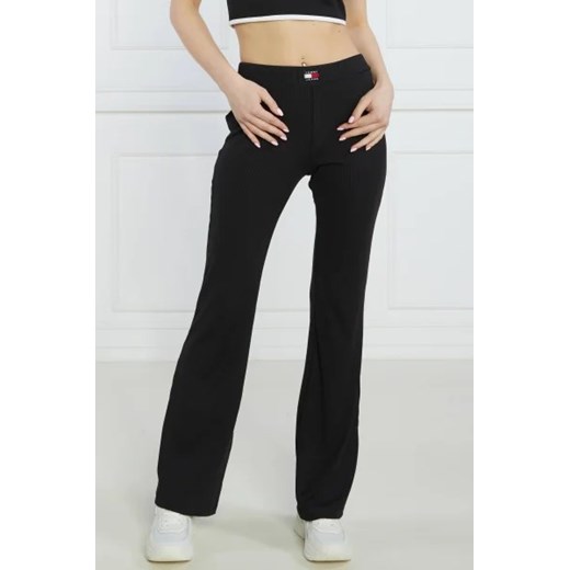 Tommy Jeans Spodnie | flare fit ze sklepu Gomez Fashion Store w kategorii Spodnie damskie - zdjęcie 172963588