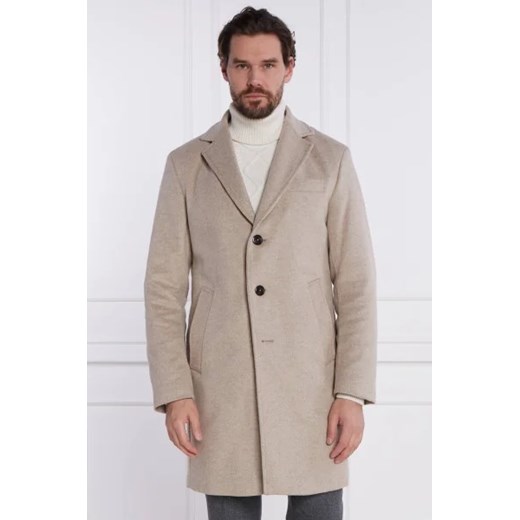 Joop! Wełniany płaszcz Morris | z dodatkiem kaszmiru ze sklepu Gomez Fashion Store w kategorii Płaszcze męskie - zdjęcie 172963656