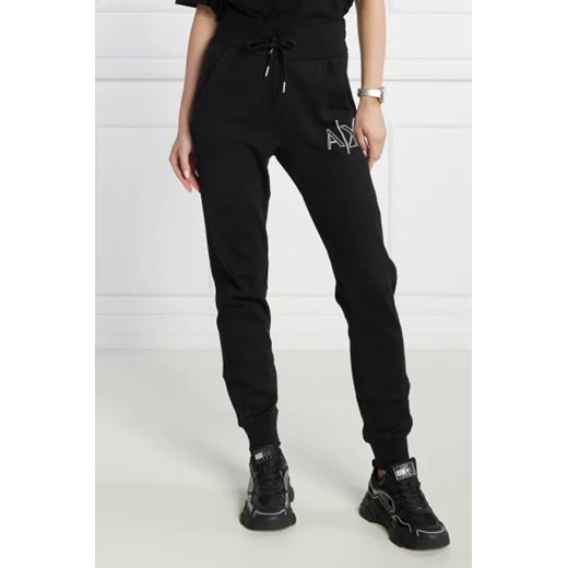 Armani Exchange Spodnie dresowe | Slim Fit ze sklepu Gomez Fashion Store w kategorii Spodnie damskie - zdjęcie 172963847