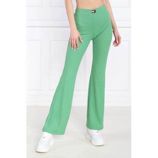 Tommy Jeans Spodnie | flare fit ze sklepu Gomez Fashion Store w kategorii Spodnie damskie - zdjęcie 172963868