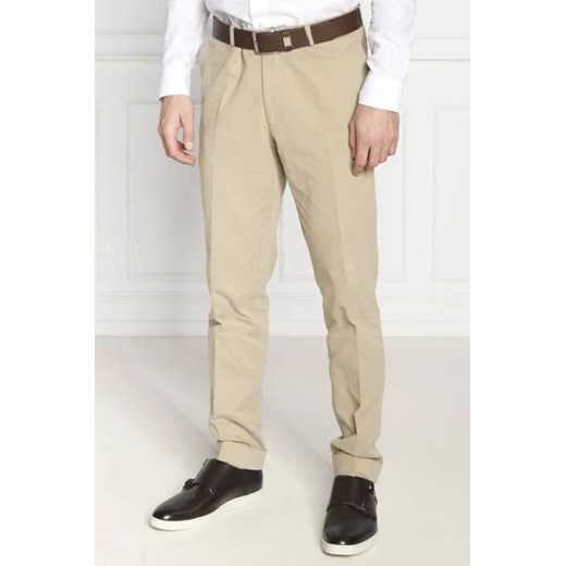 Oscar Jacobson Spodnie chino | Slim Fit ze sklepu Gomez Fashion Store w kategorii Spodnie męskie - zdjęcie 172964768