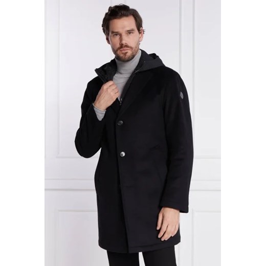 Joop! Wełniany płaszcz 2w1 Mailor | z dodatkiem kaszmiru ze sklepu Gomez Fashion Store w kategorii Płaszcze męskie - zdjęcie 172964949