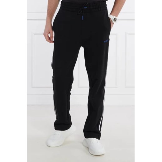 Hugo Blue Spodnie dresowe Nasillas | Loose fit Hugo Blue M promocyjna cena Gomez Fashion Store