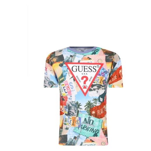 Guess T-shirt | Regular Fit ze sklepu Gomez Fashion Store w kategorii T-shirty chłopięce - zdjęcie 172965896