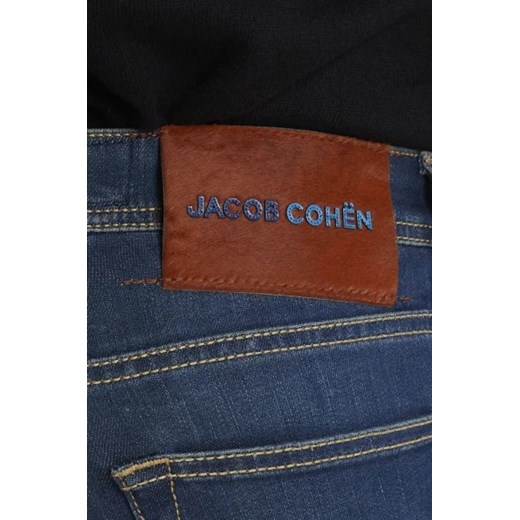Jeansy męskie Jacob Cohën na wiosnę z elastanu 