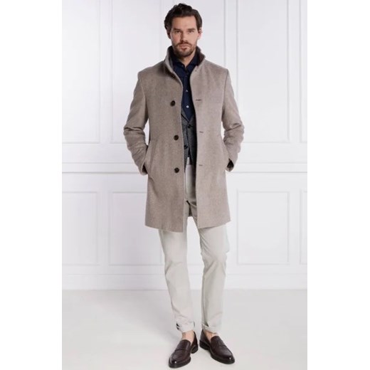 Joop! Wełniany płaszcz Maron Joop! 54 okazyjna cena Gomez Fashion Store