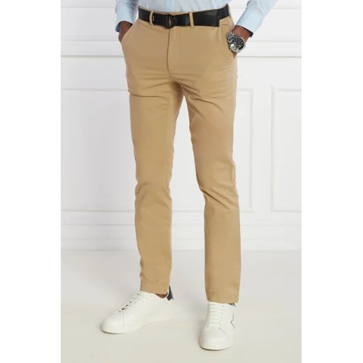 Spodnie męskie Calvin Klein z elastanu