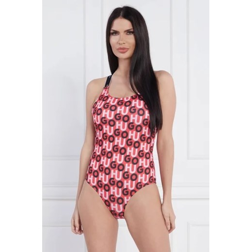 Hugo Bodywear Strój kąpielowy SWIMSUIT MONOGRAM ze sklepu Gomez Fashion Store w kategorii Stroje kąpielowe - zdjęcie 172967366