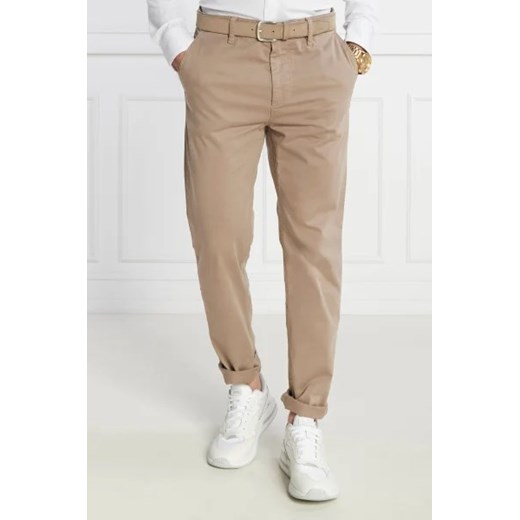 BOSS ORANGE Spodnie chino | Tapered fit ze sklepu Gomez Fashion Store w kategorii Spodnie męskie - zdjęcie 172967378