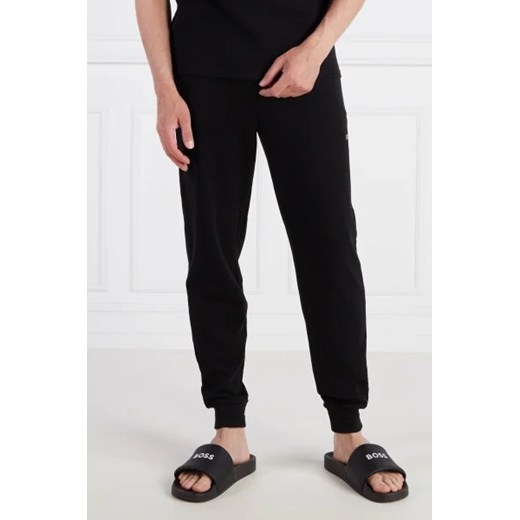 BOSS BLACK Spodnie od piżamy Waffle | Regular Fit ze sklepu Gomez Fashion Store w kategorii Spodnie męskie - zdjęcie 172968308