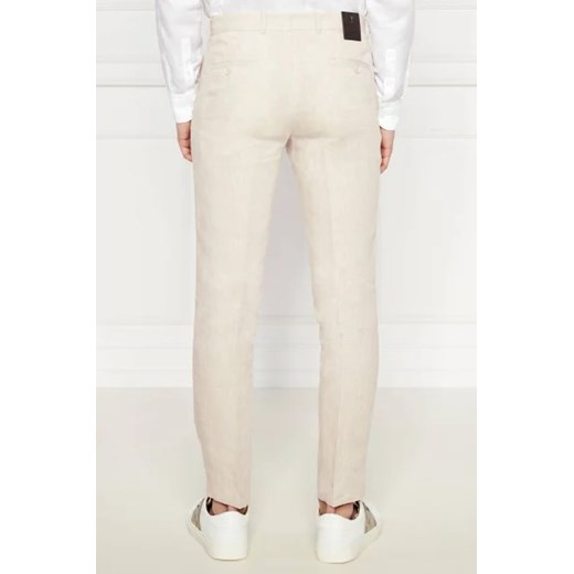 Joop! Lniane spodnie JT-18Hank | Slim Fit Joop! 48 okazja Gomez Fashion Store