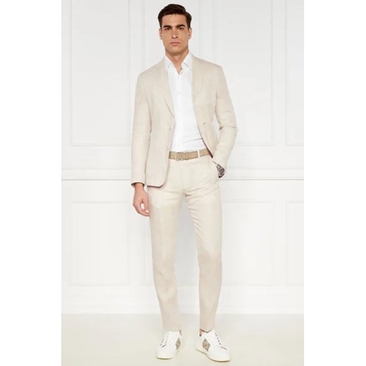 Joop! Lniane spodnie JT-18Hank | Slim Fit Joop! 48 promocja Gomez Fashion Store