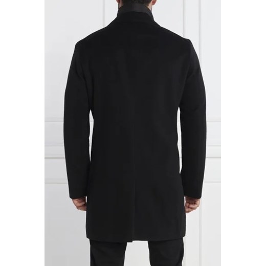 BOSS BLACK Wełniany płaszcz 2w1 H Hyde Bib 46 wyprzedaż Gomez Fashion Store
