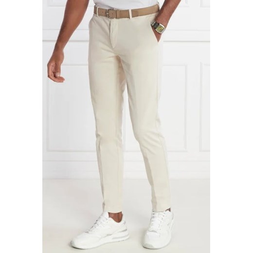 BOSS BLACK Spodnie chino Kaito1 | Slim Fit | stretch ze sklepu Gomez Fashion Store w kategorii Spodnie męskie - zdjęcie 172969455