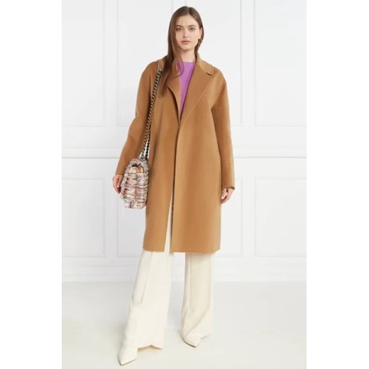 Pinko Wełniany płaszcz Pinko 42 promocyjna cena Gomez Fashion Store