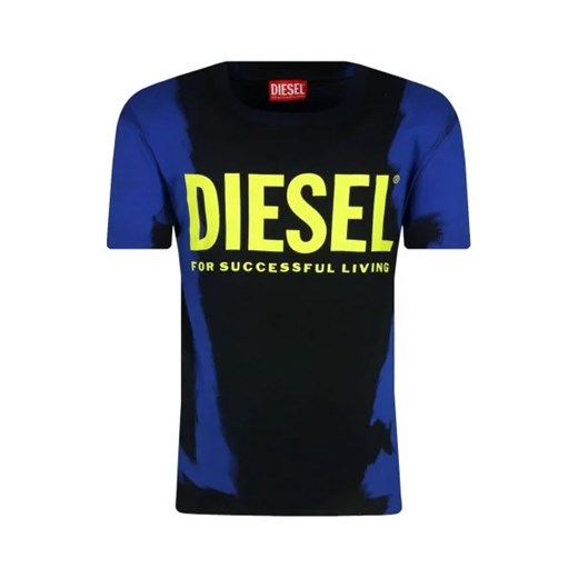 Diesel T-shirt | Regular Fit ze sklepu Gomez Fashion Store w kategorii T-shirty chłopięce - zdjęcie 172969837